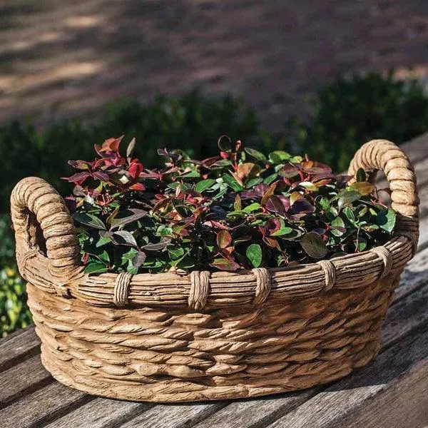 Planter – Cast Stone – Provencal Basket