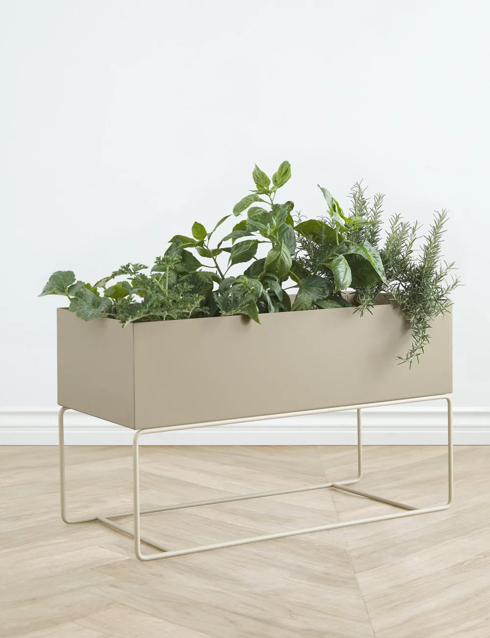 Ravine Planter Pot, Taupe - Large by Ferm Living