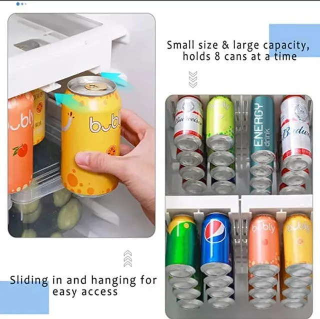 Refrigerator Beverage Can Hanging Organizer