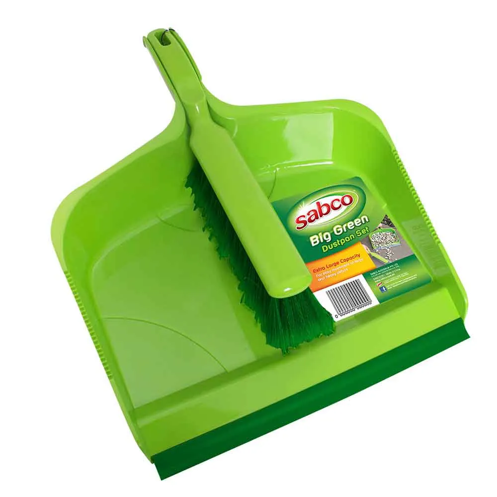 SABCO Big Green Dustpan Set SAB59040