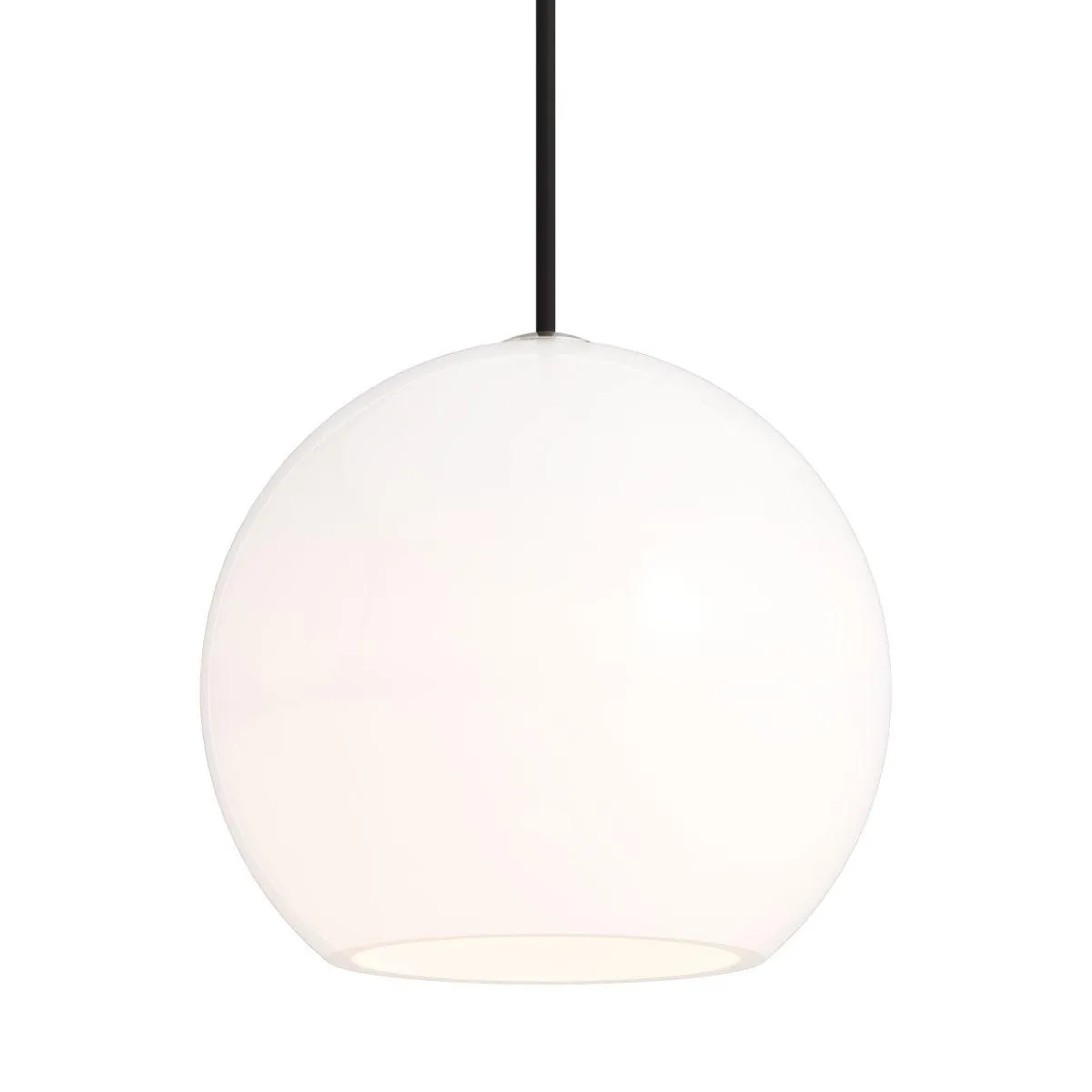 Sedona Medium 8 in. Pendant Light White Satin Nickel Finish