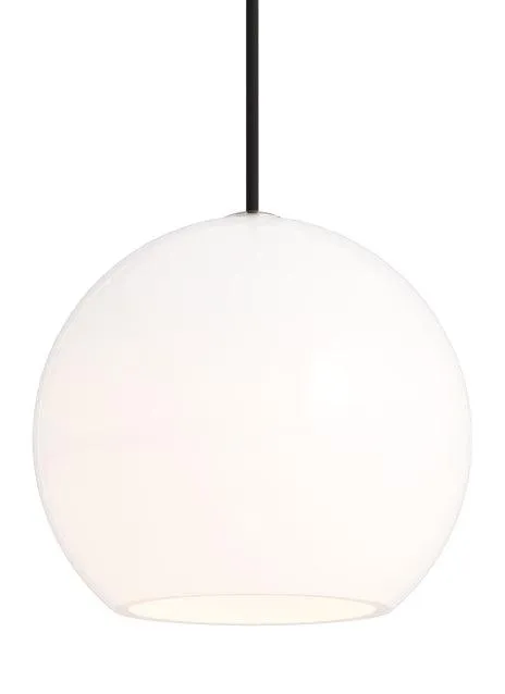 Sedona Medium 8 in. Pendant Light White Satin Nickel Finish