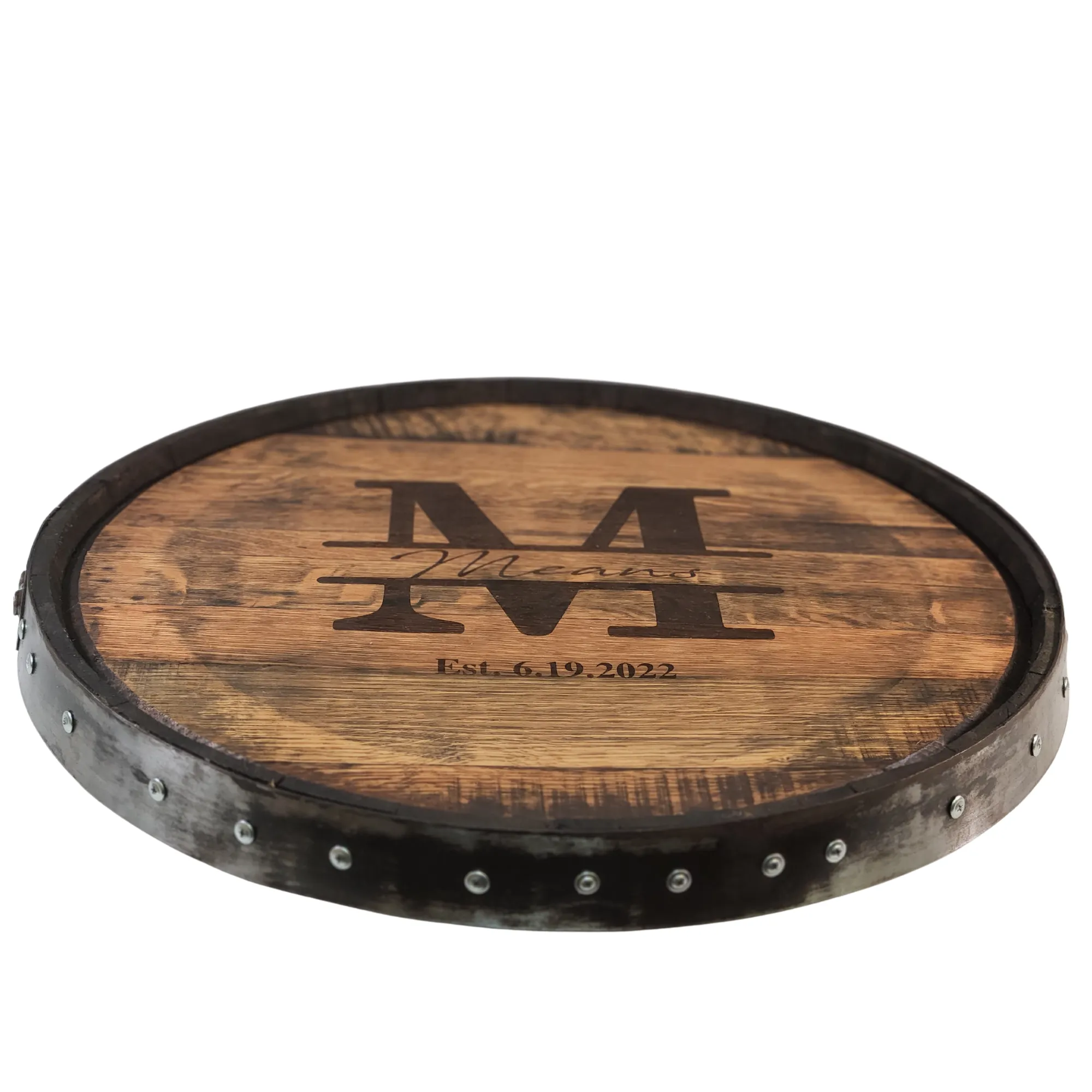 Single Band Bourbon Barrel Art