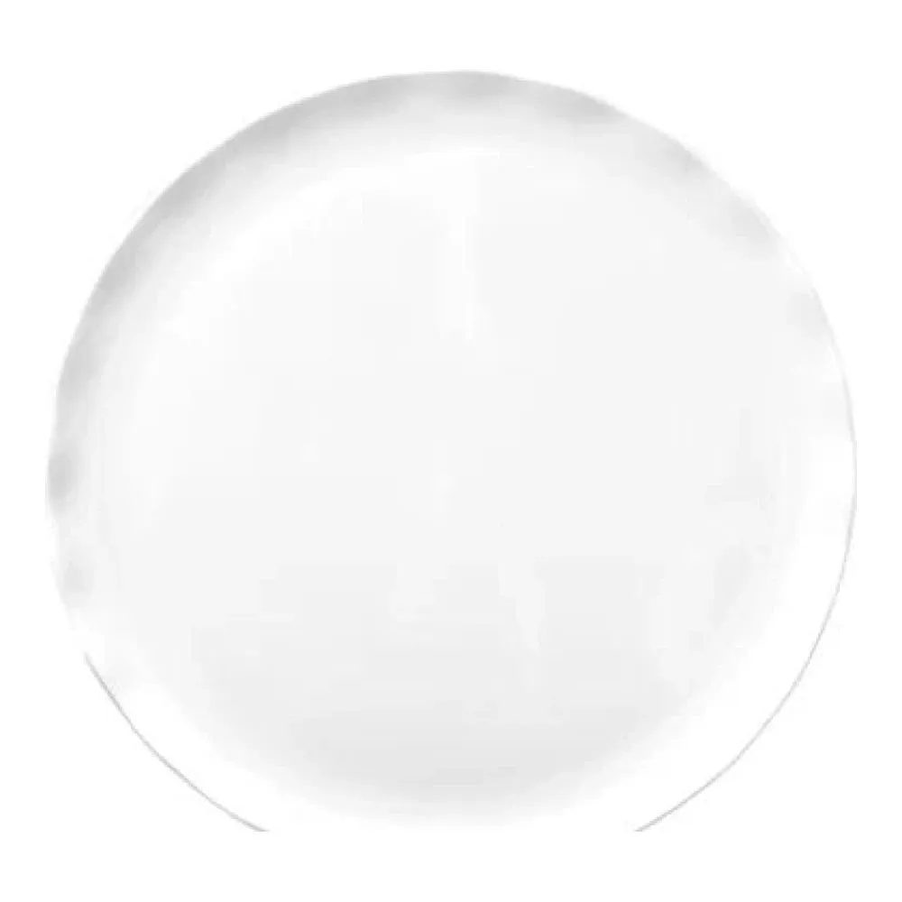 Thunder Group RF1016W 16" Melamine White Round Plate