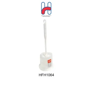 TOILET BRUSH W/BOWL WHITE #8702 (HFH1064)