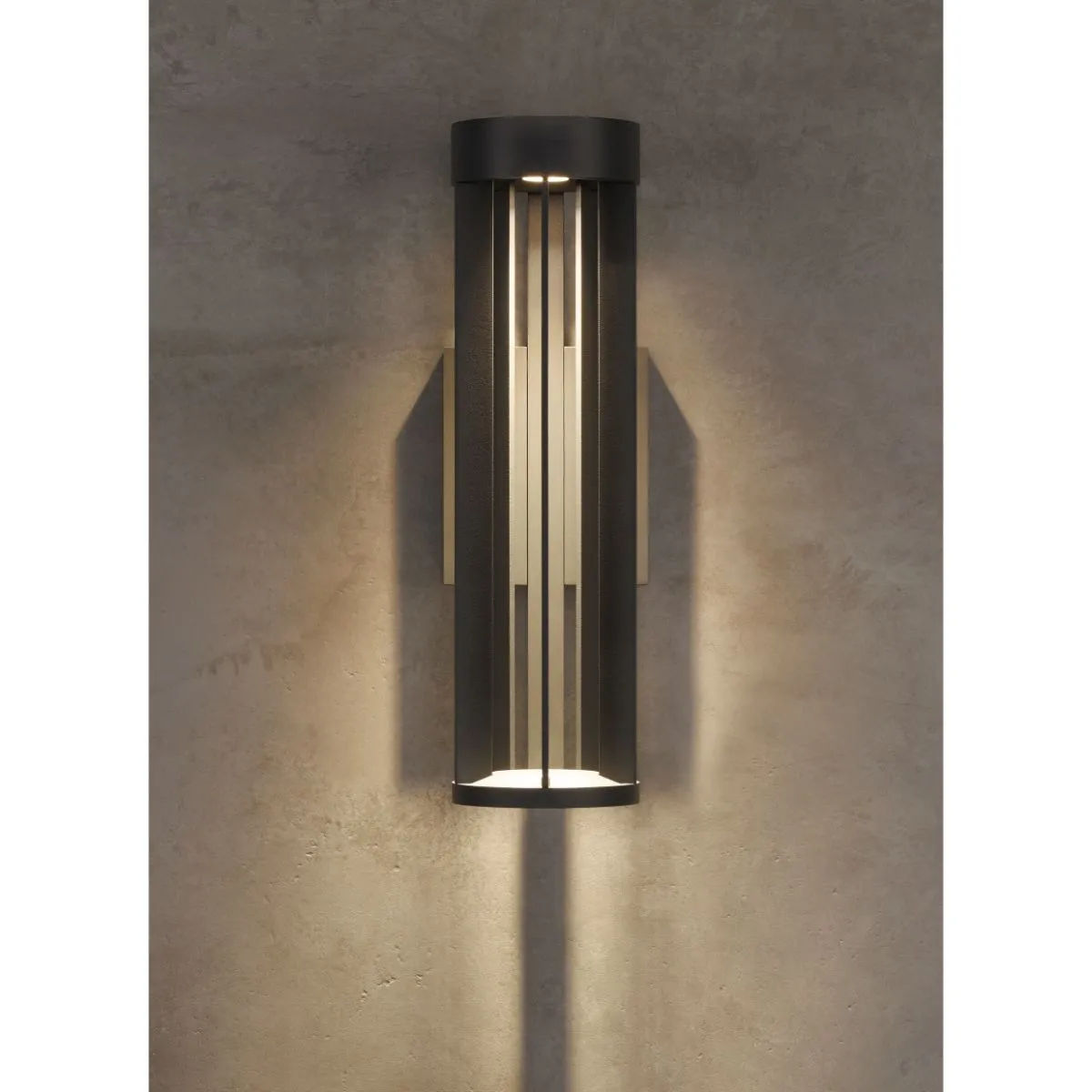 Turbo 18 In. LED Outdoor Wall Sconce 3000K Surge Protection Bronze Finish