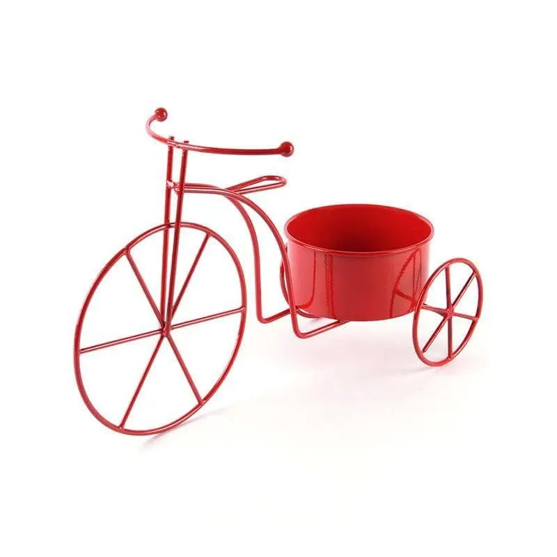 Twee Bicycle Planter-Red