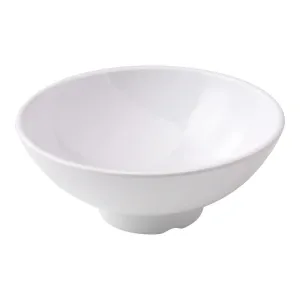 Yanco CO-308 36 Oz White Melamine Coupe Pattern Bowl, Pack of 12