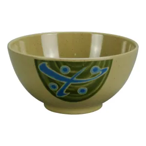 Yanco JP-3004 Japanese 4.5" Round Nanjing Bowl in Sand Melamine, 8oz - Pack of 48