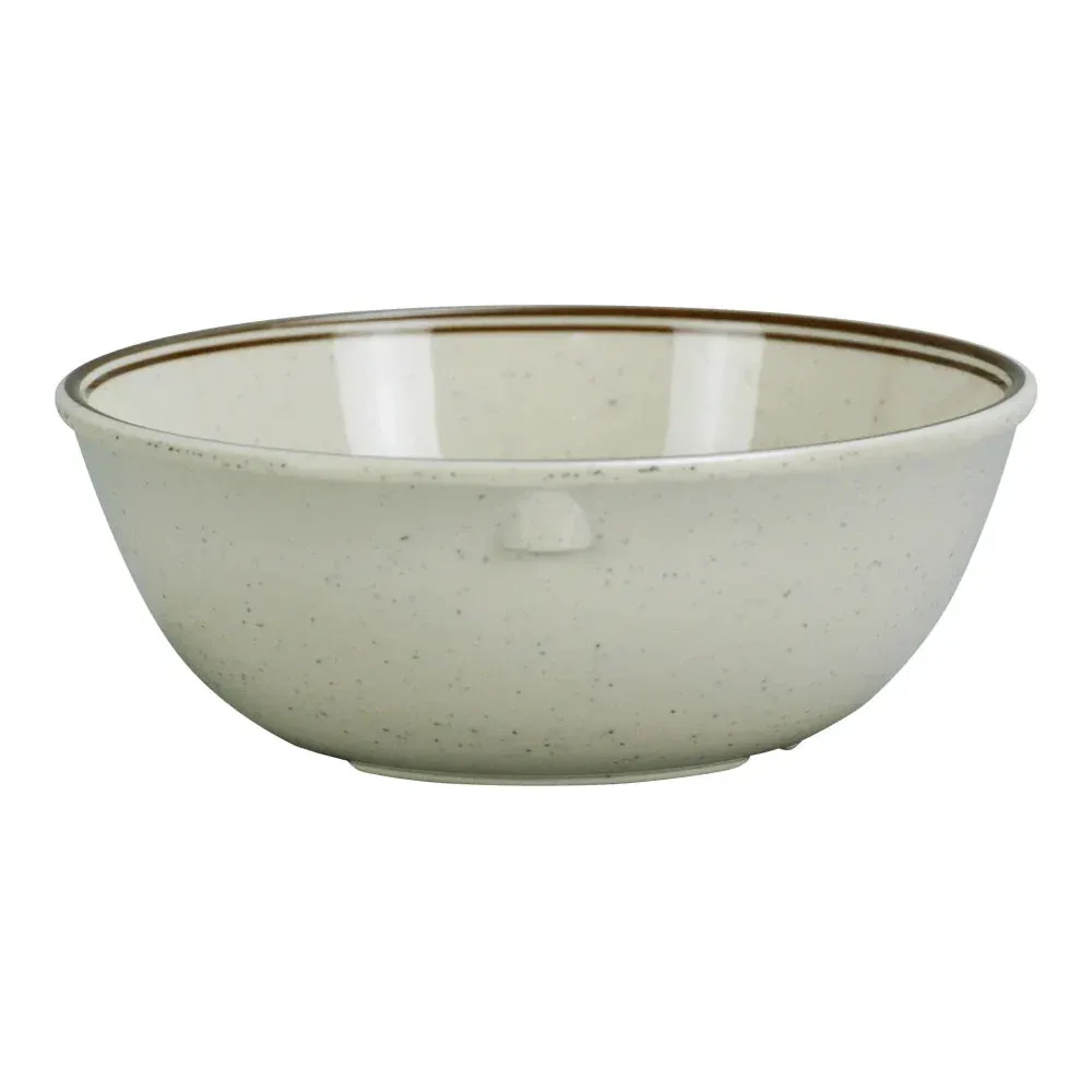 Yanco SS-314 11 Oz Tan Melamine Sesame Nappie Bowl, Pack of 48